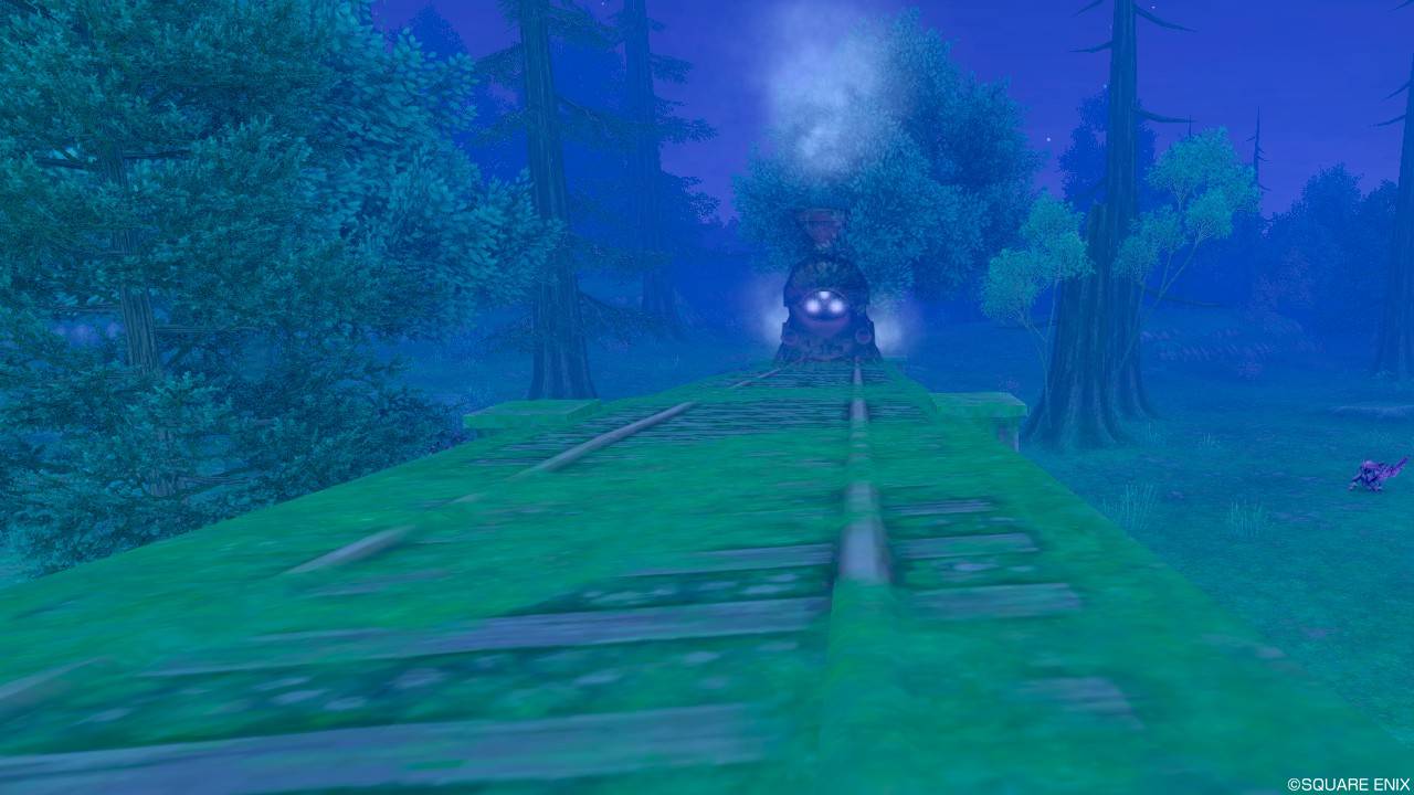ドラクエ10 七不思議 深き森の幽霊列車 を撮ってみた 写真であそぶ ドラクエ10