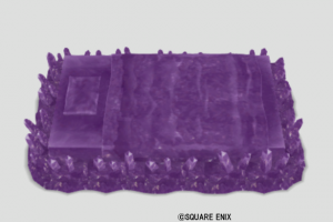 紫水晶のベッド