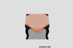 お姫様のテーブル小・橙