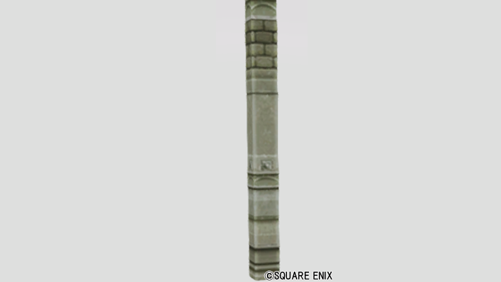 石彫細工の柱