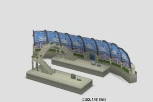 ジュレット駅の模型
