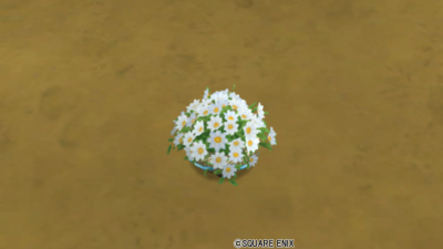 花の植木鉢・白