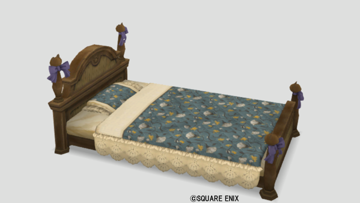 ネコ姫のベッド