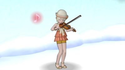 【ドラクエ10】しぐさ「演奏ヴァイオリン」