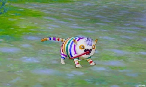 【ドラクエ10】モンスター＞けもの系「マーブルン」（しましまキャット転生）