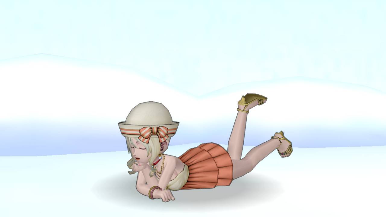 ドラクエ10 しぐさ ねる 写真であそぶ ドラクエ10