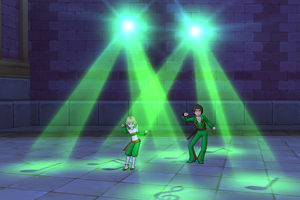 【ドラクエ10】しぐさ「ダンシングライト緑」