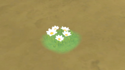 【ハウジング】庭具 ＞ 花・植物(庭)「オルフェア白色花」