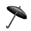 【装備】その他 ＞かさ「黒いレースの日傘」
