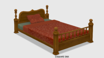 【ハウジング】家具 ＞ ベッド「純喫茶のベッド」